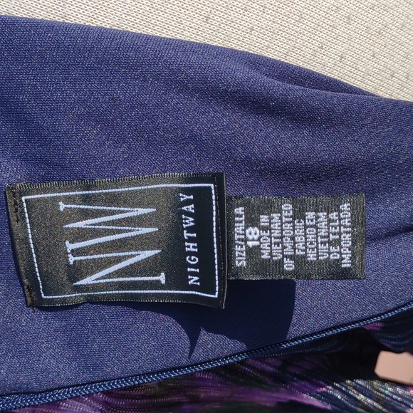 🌜NIGHTWAY DRESSES Wrap Style, Hi-Lo Formal Dress - Picture 11 of 16